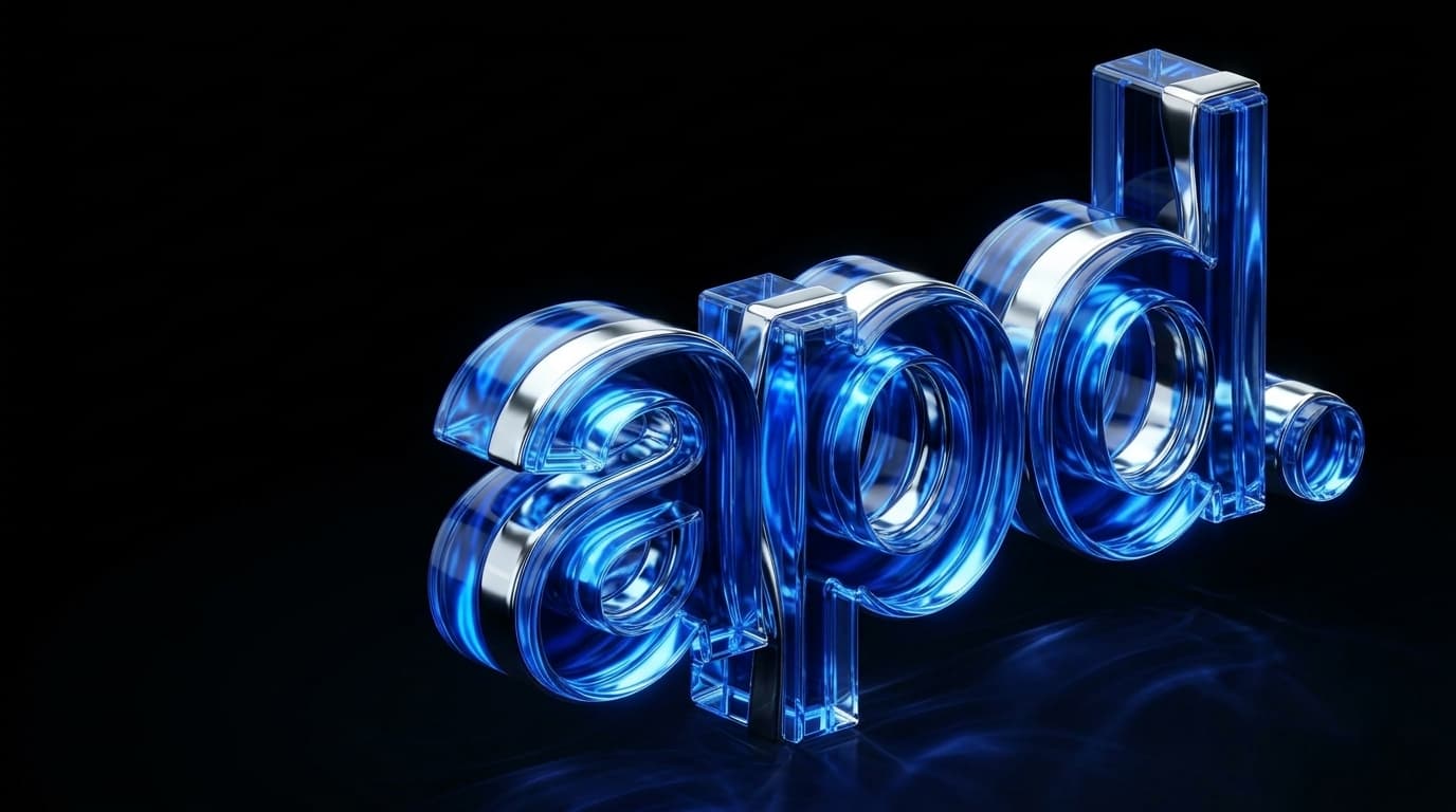 Approved apd. 3D Glass Logo